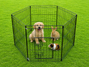 6 Panel Dog Playpen 91cm | Foldable Exercise Pen | PET FAMILY®