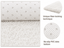 Super Soft White Shaggy Carpet Rug | Modern Plush Floor Rug