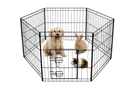 6 Panel Dog Playpen 76cm | Foldable Exercise Pen | PET FAMILY®