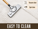 Super Soft White Shaggy Carpet Rug | Modern Plush Floor Rug