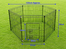 6 Panel Dog Playpen 91cm | Foldable Exercise Pen | PET FAMILY®