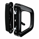 nzmegabuy heavy-duty black sliding patio door handle set with double-sided lock and zinc aluminium alloy construction