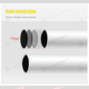 nzmegabuy 19mm diameter solid metal pipe used for clothes rack construction