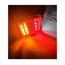 nzmegabuy 12V LED trailer tail light assembly with red and amber illumination for trucks and caravans