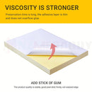 nzmegabuy A4 white adhesive sticker paper sheets for laser and inkjet printing, showing peelable backing layer.