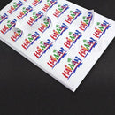 nzmegabuy A4 white adhesive sticker paper sheets with printed Hainan labels for office mailing and organization