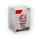 nzmegabuy clear acrylic magnetic display case protecting a sealed Pokemon English 6-pack booster bundle box