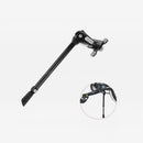 nzmegabuy adjustable black aluminum alloy bicycle kickstand for mountain and road bikes with installation detail