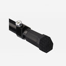 nzmegabuy adjustable bicycle kickstand featuring a durable black aluminum alloy base with a textured rubber foot