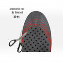 nzmegabuy adjustable height increase heel insoles with cut-to-fit size markings for shoes sizes 35-44