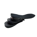 nzmegabuy adjustable black heel insoles with layered design for 3cm to 7cm height increase and cushioned support