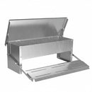 nzmegabuy 5kg automatic chicken feeder made of rust-proof galvanized steel with a self-opening treadle mechanism