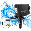 nzmegabuy 3-in-1 black aquarium powerhead filter pump with oxygenation and water circulation features