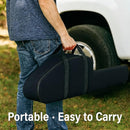 nzmegabuy black deluxe chainsaw carry bag with adjustable strap for 18 to 20 inch saws