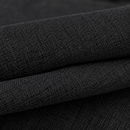 Close-up of black corduroy fabric for nzmegabuy bean bag cover showing soft textured cotton linen material