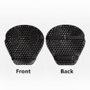 nzmegabuy black honeycomb gel motorcycle seat cushion with adjustable straps for pressure relief and comfort