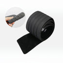 nzmegabuy black PVC rubber car rear bumper protector with anti-slip groove design for scratch protection
