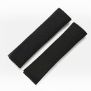 nzmegabuy 2-pack black soft car seat belt shoulder pads for comfortable harness protection