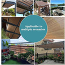 nzmegabuy black 70% shade cloth installed over patios, gardens, and balconies to provide sun protection and cooling