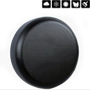 nzmegabuy black waterproof PVC spare tire cover with elasticized hem for all-weather wheel protection