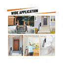 nzmegabuy black wrought iron wall-mounted handrail shown in various indoor and outdoor settings for safety and support