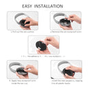 nzmegabuy replacement ear pad installation guide for Bose QC35 and QC35 II headphones showing step-by-step process