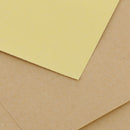 nzmegabuy A4 brown kraft self-adhesive sticker paper sheets with a peel-off backing for printing labels