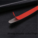 nzmegabuy 4-pack universal car door edge protector strips with adhesive backing for anti-scratch protection