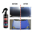 nzmegabuy 120ml car nano ceramic coating spray showing before and after results on vehicle paint for scratch repair