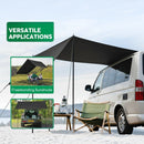 nzmegabuy waterproof car side awning tent providing sunshade for a campervan and as a freestanding outdoor canopy