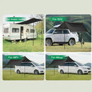 nzmegabuy waterproof car side awning tent providing sun and rain protection for SUVs, motorhomes, and MPVs.