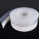 nzmegabuy clear silicone weather seal strip on a roll for door and window insulation with strong adhesive backing