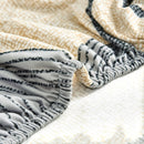nzmegabuy dandelion pattern stretch fabric tub chair cover with elastic edging for a secure fit