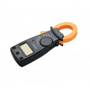 nzmegabuy digital clamp meter with black body and orange jaw for measuring AC/DC voltage, current, and resistance