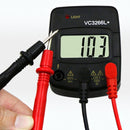 nzmegabuy digital clamp meter multimeter with LCD screen and red and black test probes for electrical testing