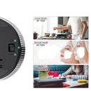 nzmegabuy digital kitchen timer with twist control, LED display, and adjustable volume modes for various activities.