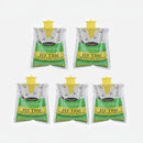 nzmegabuy 5-pack of disposable PVC fly catching trap bags with yellow hanging tops for outdoor pest control