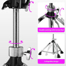 nzmegabuy heavy duty drum throne base with double locking screw rod and collapsible double-braced alloy legs