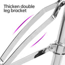 nzmegabuy heavy-duty drum throne featuring a reinforced silver double-braced alloy leg bracket for added stability.