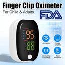 nzmegabuy fingertip pulse oximeter with digital display showing SpO2 and pulse rate for adults and children