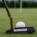 nzmegabuy golf lead tape applied to a putter head on a green, used to adjust club balance and swing weight