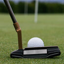 nzmegabuy golf lead tape applied to a putter head on a green, used to adjust club balance and swing weight