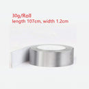 nzmegabuy 30g golf lead tape roll for adjusting club weight and balance, featuring a silver adhesive design.