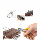 nzmegabuy 23-piece guitar repair kit featuring yellow-handled wire cutters for trimming guitar strings