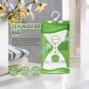 nzmegabuy hanging dehumidifier bag with calcium chloride particles for wardrobe moisture and mold prevention