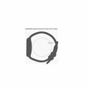 nzmegabuy leather watch strap sizing diagram for Apple Watch showing wrist fit range of 6.0 to 8.5 inches