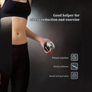 nzmegabuy LED gyro wrist ball held by a woman for hand and forearm strengthening exercises