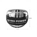 nzmegabuy LED gyro wrist ball in platinum with black casing for hand and forearm strengthening exercises