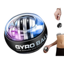 nzmegabuy platinum LED gyro wrist ball for hand and forearm strengthening with automatic light-up spinning mechanism