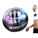 nzmegabuy platinum LED gyro wrist ball for hand and forearm strengthening with automatic light-up spinning mechanism